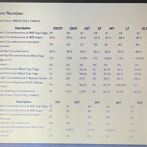 Women with Control "Tall"  Full Leg Crop Pant - Picture 3 of 3
